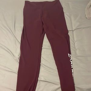 Maroon Leggings by Pink